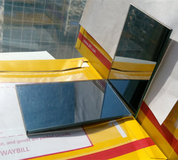 high quality clear colored silver mirror glass