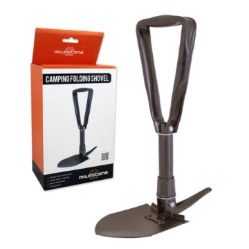 Camping Folding Shovel - Black