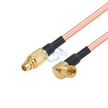 MMCX Cable Right Angle Female to MMCX Male with RG178 RG316