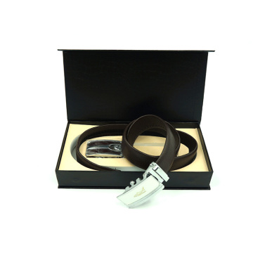 Magnetic Gift Box Custom Leather Belt Buckle Packaging