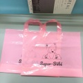 biodegradable eco-friendly loop handle shopping plastic bag