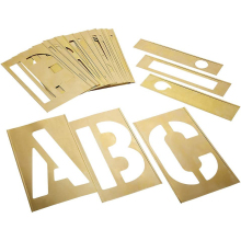 Big Letter Stencils Wall Decor Metal Stencil Set