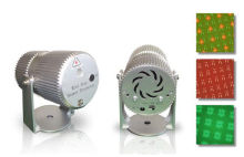 Mini Stage Lighting Laser Red 650nm Green 532nm With Star Pattern 80mw