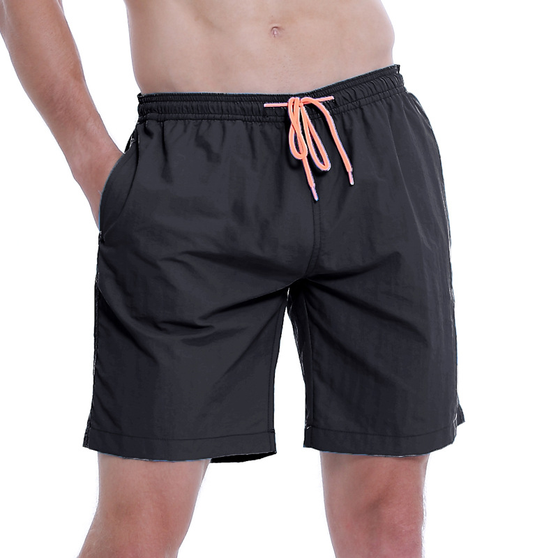 Couleur solide sur mesure Sports Casual Men's Shorts