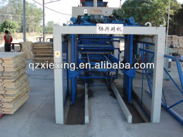 High capacity color brick making machine