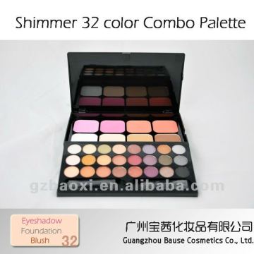 32 eyeshadow concealer and blush combo makeup palette