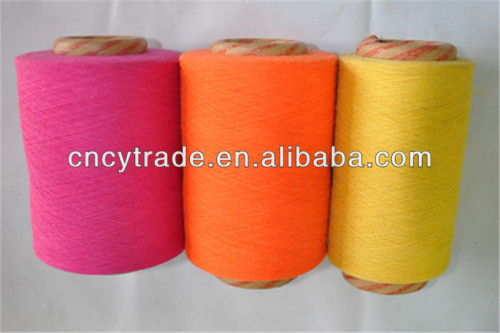 new hot 65/35 polyester cotton yarn dyed cotton yarn export import to abroad recycled cotton yarn