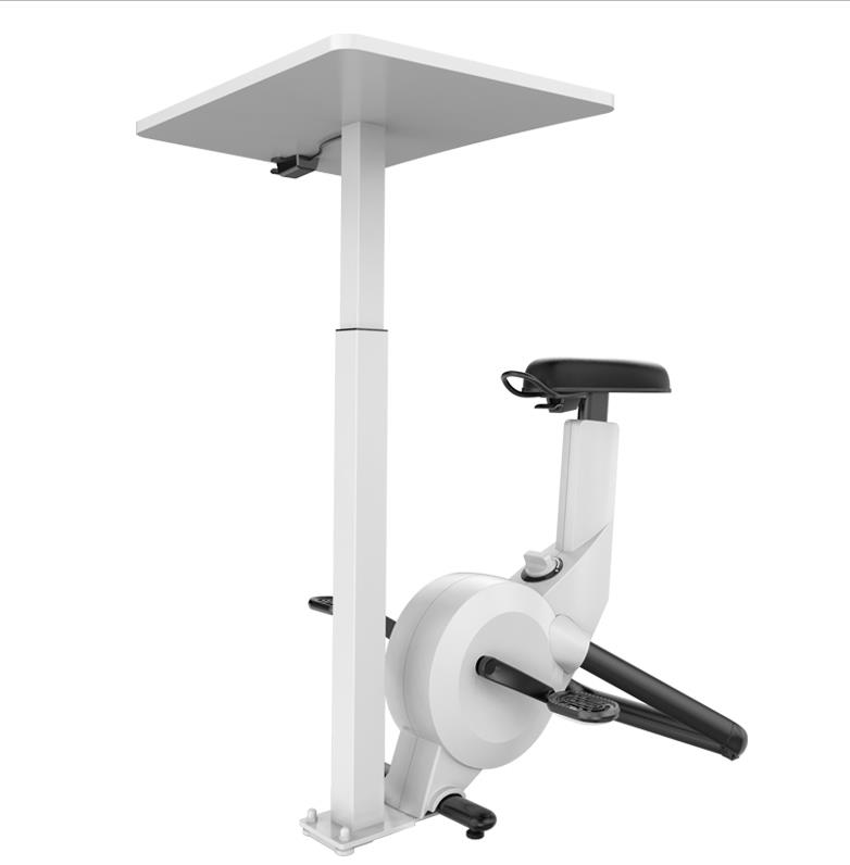 Cyclisme Fitdesk Bureau de vélo d'exercice avec plateau pour ordinateur portable