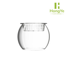 Transparent Round Fish Tank Flower Pot