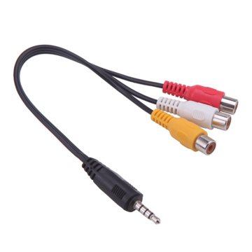 3.5 mm to RCA Stereo Cable Adapter