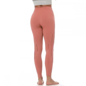 Legging Yoga Berongga Pinggang Tinggi