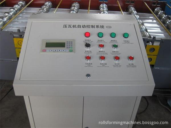 High speed metal wave roofing panel forming machine