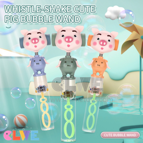 Kidsmania Funny Wiggle과 Giggle Pig Bubble Wand