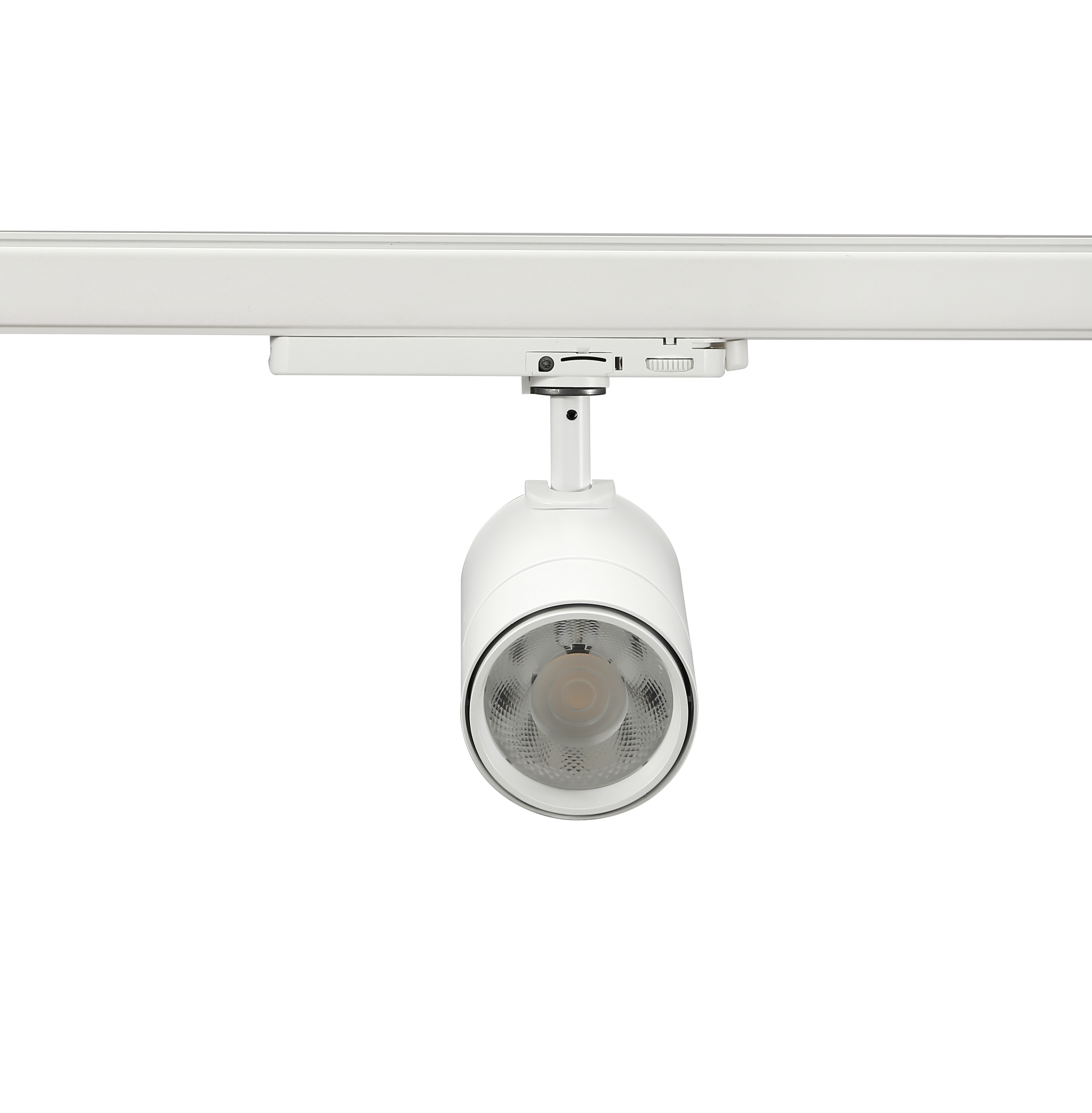 25W led tracklight blanc avant 25W led tracklight white front