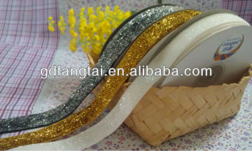 metallic velvet ribbon