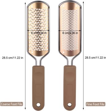 2 Pack Pedicure Rasp Foot File Callus Remover