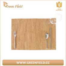 Cork placemat square natural cork placemat