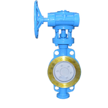 triple offset hard metal seat wafer butterfly valve with cad drawings
