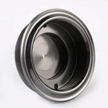 Dark Brown Aluminum Treble Case