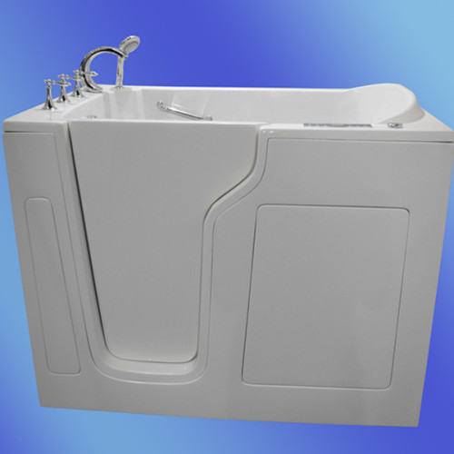 Big fiberglass massage bathtub for elder CWB3555