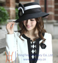 Fashion Flower Kentucky Derby Wedding Elegant Hats