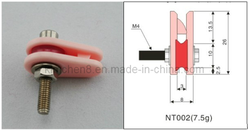 Caged Ceramic Pulley (NT001) Wire Jump Preventer