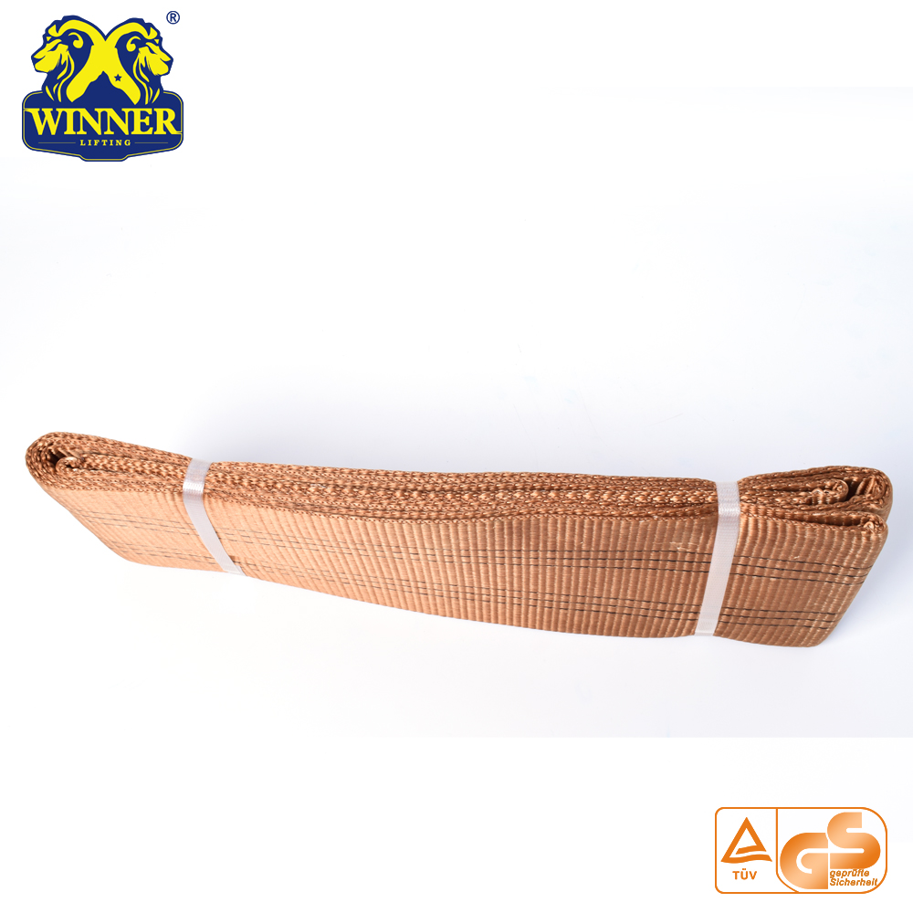 Wholesale Polyester High Tenacity Flat Webbing Sling Lifting