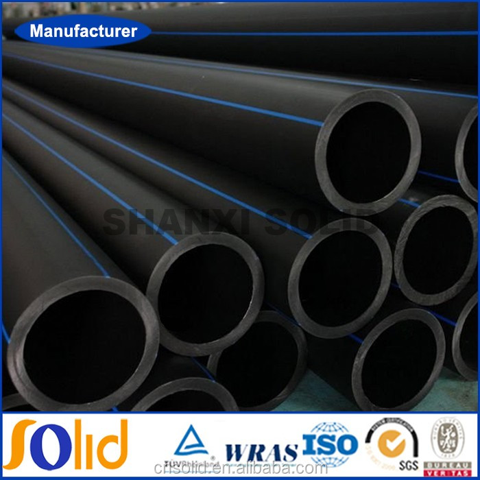 Large Diameter asme pe pipe pn16 pe100 price list