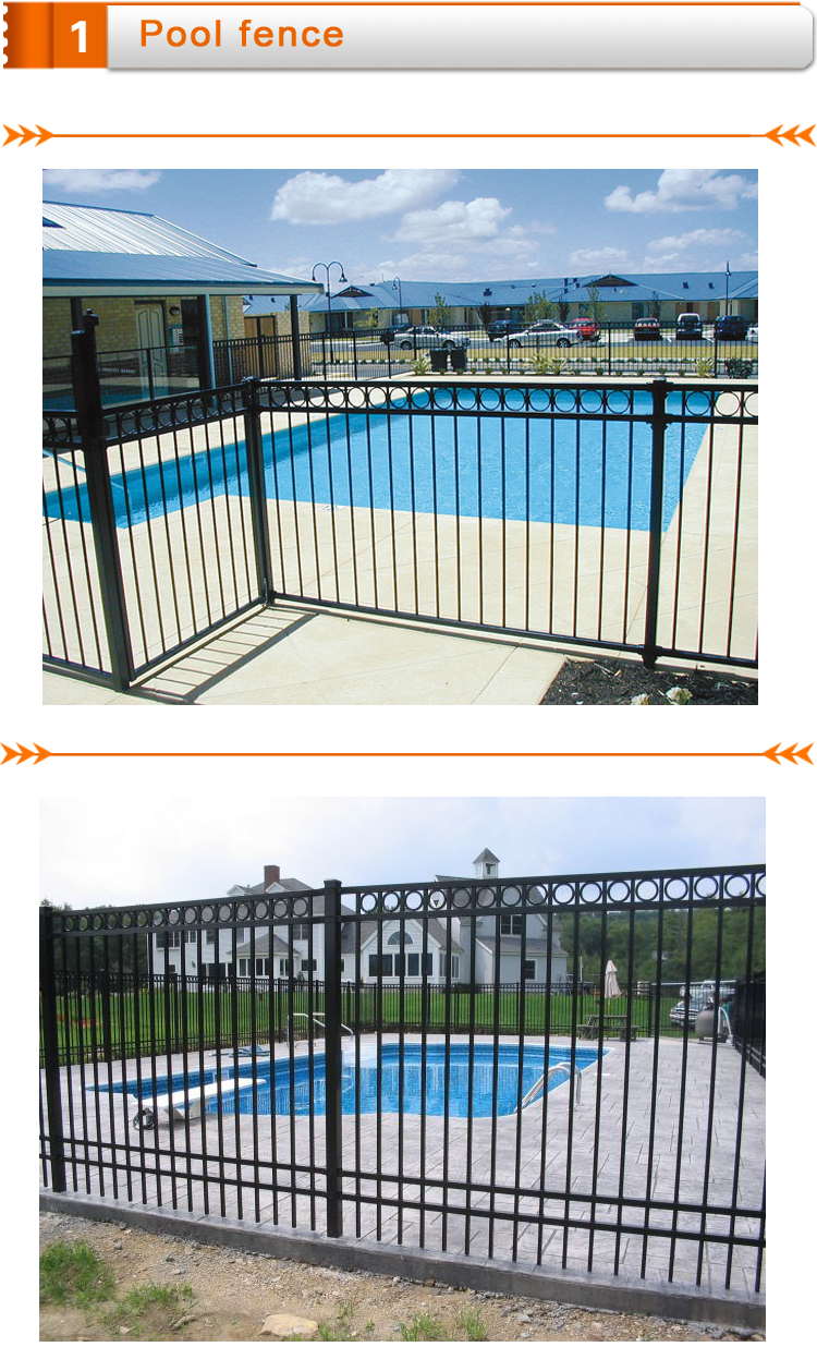 Modern Boundary Steel Fence With Gates Philippines, High Quality Modern