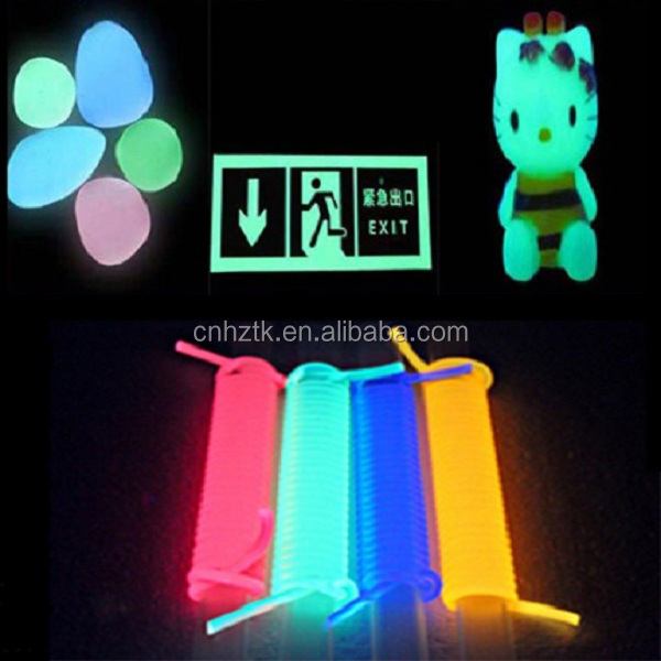 luminous masterbatch/glow in the dark plastic resin/photoluminescent masterbatch