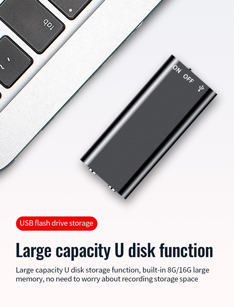 High Quality Q2 Portable And Durable recorder Dictaphone Digital Recorder Small Voice Recorder magndigital voice recording key