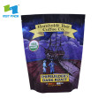 Isı Contası Lamine Alüminyum Folyo Kahve Çekirdeği Ambalaj Düz Alt Yan Benzet Plastik Torba
