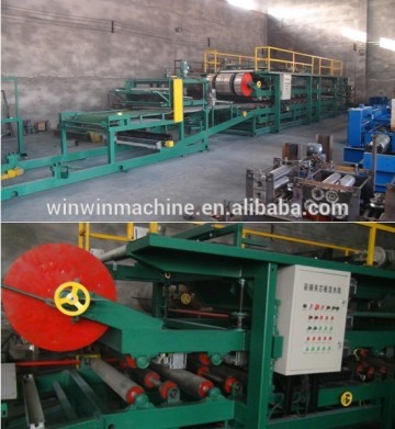 EPS/rock wool sandwich panel production line