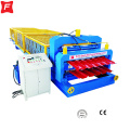 Color Metal Sheet Roof double roll forming machine