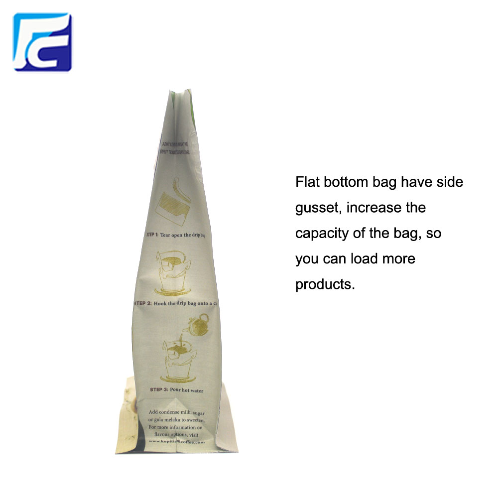 Aluminum Foil Gusset Coffee Bag