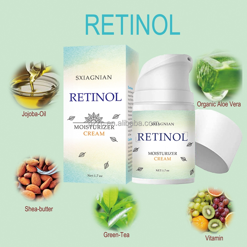 Amazon hot selling 2.5% retinol night cream moisturize face retinol cream