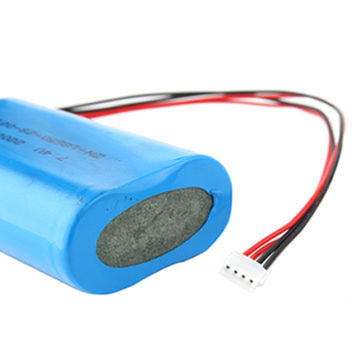 18650 2S1P 7.4V 2200mAh 리튬 이온 배터리 팩