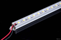 Profil aluminium kaku Strip pencahayaan Led