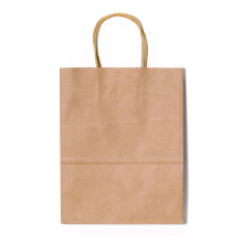 Bolsa de papel biodegradable para embalaje de alimentos con impresión de logotipo