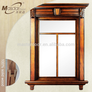 Cheap house solid wood windows for sale
