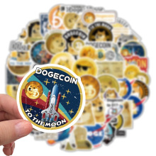Doge Stickers - Waterproof Graffiti Stickers for DIY Luggage, Laptop, and Phonecase