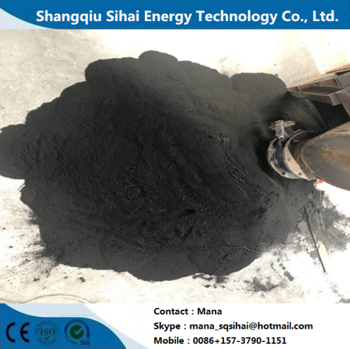 Carbon Black from Heating Plastic Cracking Machine