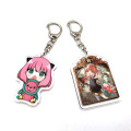 Sublimation Keychains acrílico Llavero acrílico anime personalizado