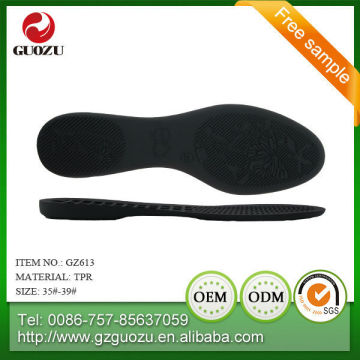 make non-slip tpr soles for women