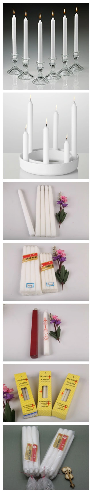 28g White Paraffin Wax Plain Candle to Yemen