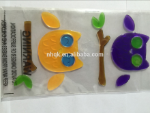 Christmas &halloween window decal gel sticker Custom Window Gel Stickers; House Window Sticker