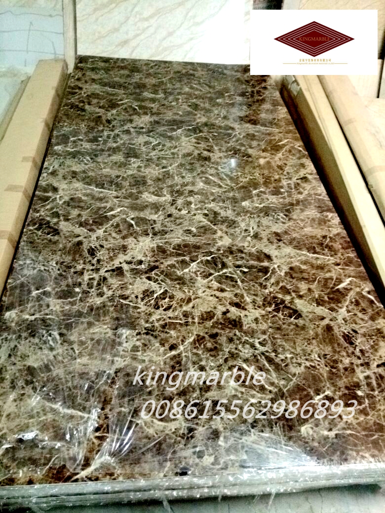 The new decoration decoration pvc marble sheet