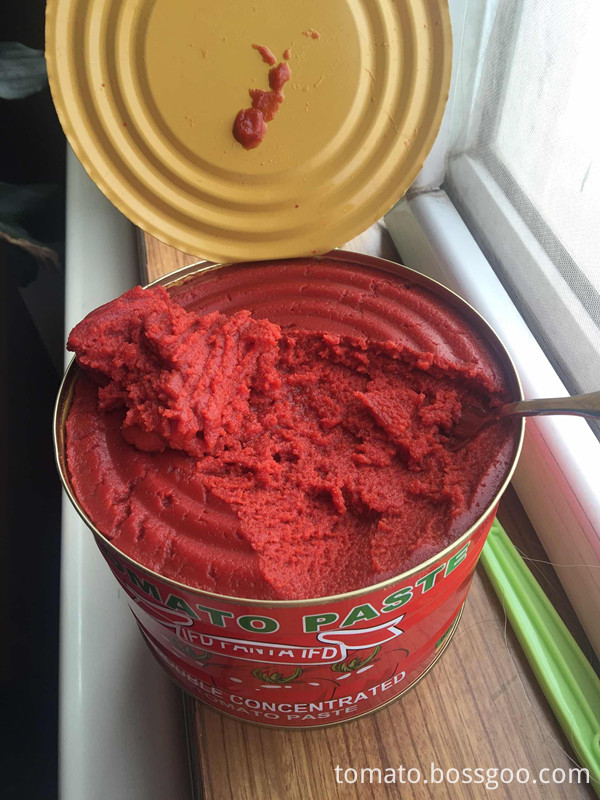 Canned Tomato Paste Vegetable