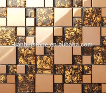 glass mosaic,marble mosaic,golden select glass and stone mosaic wall tiles