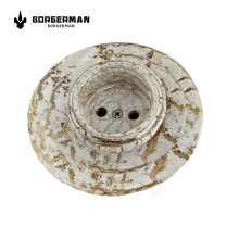 EU Standard Flush Mount Electrical Socket Europe Modern Porcelain Marble Wall Socket